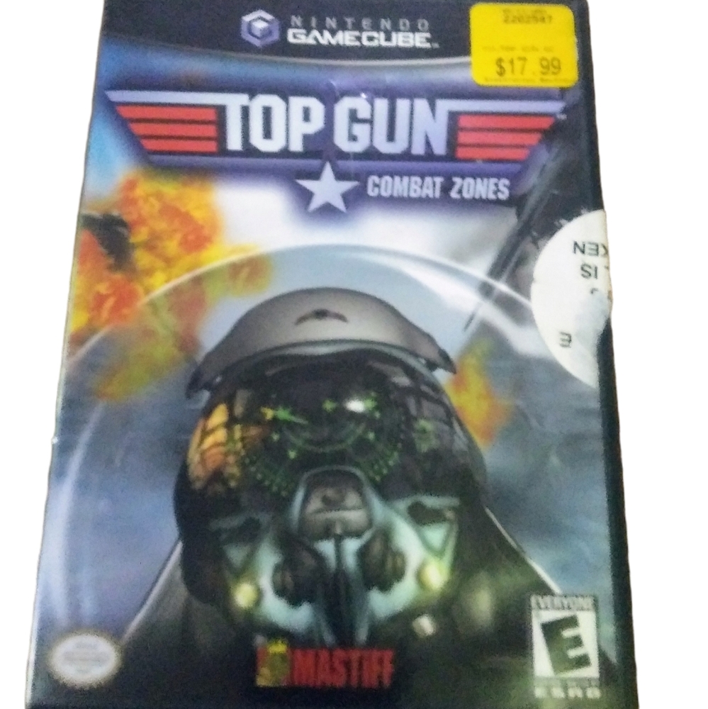 Nintendo Game Cube Top Gun Video Game Rated E